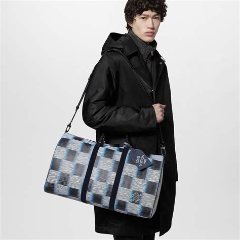 lv keepall 50 damier graphite|Keepall Bandoulière 50 A05 .